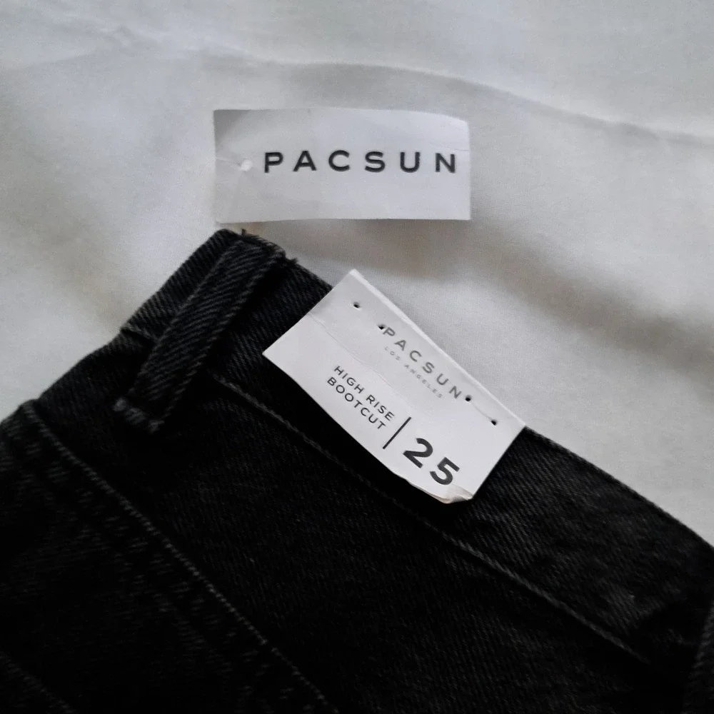 PAC SUN High Rise‎ Bootcut Jeans Black Womens Size 25